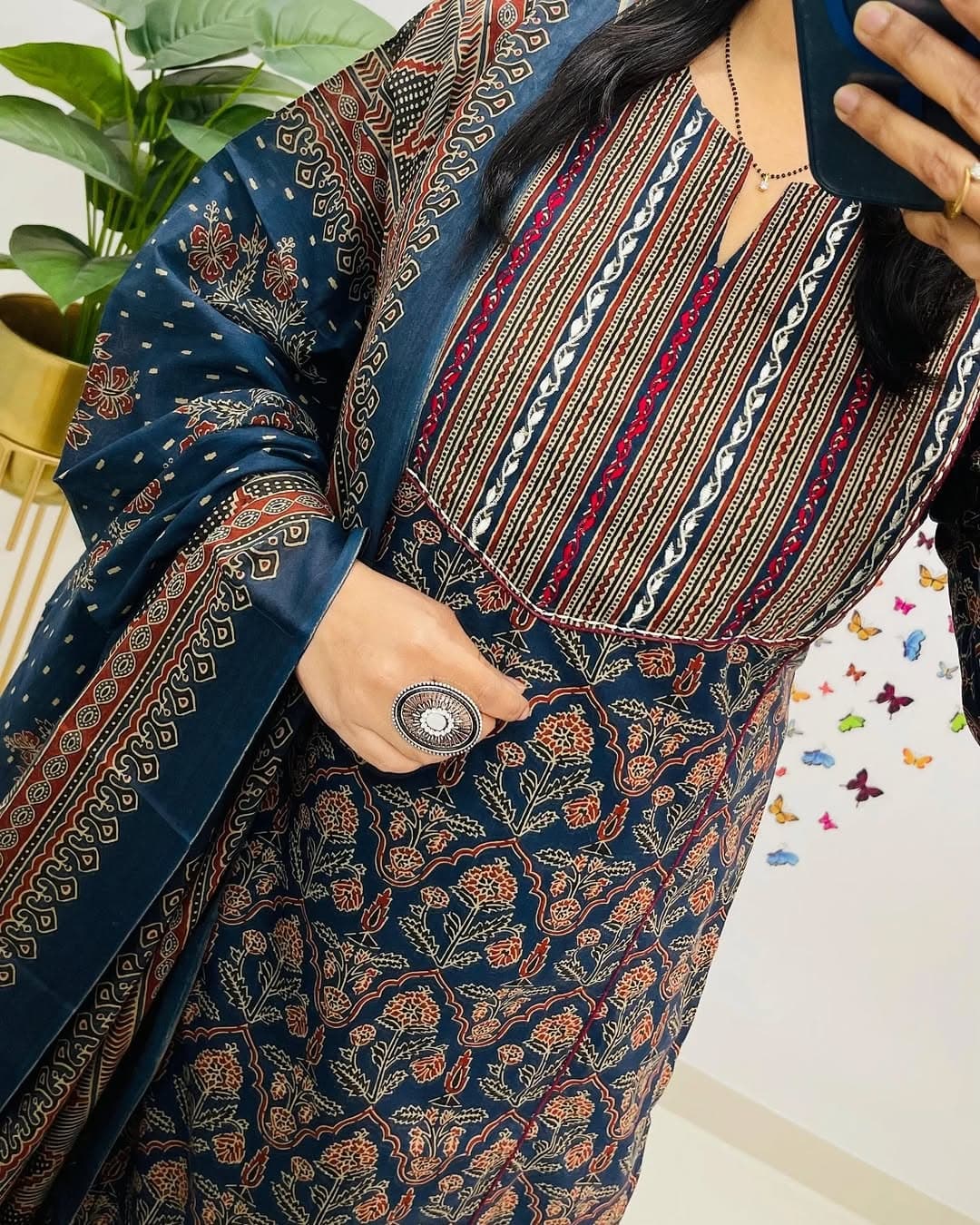 Premium Azrak Cotton Suit