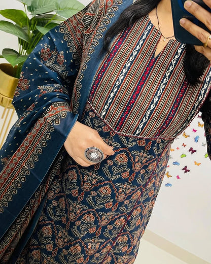 Premium Azrak Cotton Suit